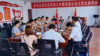 “招賢納才 讓中小企業(yè)強(qiáng)起來”專題商量企業(yè)大學(xué)生座談會(huì)在公司召開